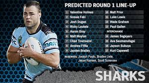 Kurt capewell is now stranger to the lower grades. Cronulla Sharks Predicted Round 1 Line Up Loop Tonga