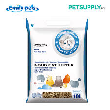 Only dispose of used cat litter in trash. Emily Pets Natural Pure Pine Wood Cat Litter 7 Litre
