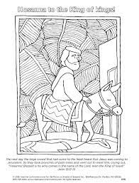 Christian easter coloring pages within palm sunday page arresting. Hosanna To The King Of Kings Coloring Sheet For Palm Sunday Catechist Magazine