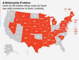 Chart Of The Day Does Your State Allow Police To Have Sex