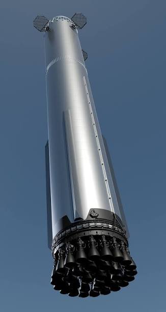 SUPER HEAVY TERÁ 3 GRID FINS PARA POUSAR O FOGUETE! A Grid Fin do Super Heavy agora servirá também para levantar o veículo e para a captura pela torre, integrando os pontos