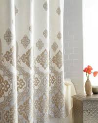 Luxury Towels Bathroom Accessories At Neiman Marcus Fabric Shower Curtains Curtains Designer Shower Curtains