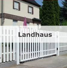 Landhaustore Metall Landhaus Haus Zaune Metall