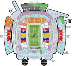 Logical Heinz Field Seat Chart Heinz Field Seat Viewer