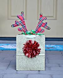 A wide variety of paper reindeer gift bag options are available to you, such as paper type, sealing & handle, and material. Reindeer Gift Bag Rudolph Family Pajama Delivery Brie Brie Blooms