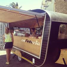 Love The Counter And The Window Of This Van Food Vans Food Truck Retro Recipes