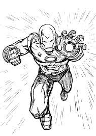 Kids N Fun Coloring Page Iron Man Iron Man Superhelden Malvorlagen Wenn Du Mal Buch Malbuch Vorlagen