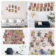 5 out of 5 stars. 50pcs Anime Magazine Covers Aesthetic Wall Collage Kit Manga Bright Color Living Room Bedroom Art Decoration For Young Adults Classic Toys