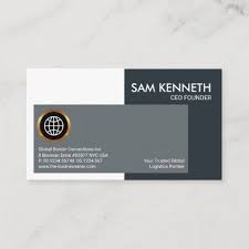 Make your own business cards by zazzle! Grey Shades Column Box Entrepreneur Ceo Founder Business Card Zazzle Com Globe Logo Entrepreneur Business Cards