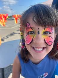 Appreciation for face painting talent at Chamberlain carnival