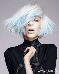 White Blue Light Blue Hair Futuristic Hair Hair Styles 2014