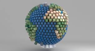 3d Model World Map Globe Sphere Earth Cartography Ocean Land Continents Planet Hemisphere Country America Europe As 3d Model Globe Cartography
