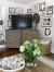 Tv In Corner Of Living Room On Wall