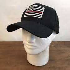 And now it's on a hat. Rapdom Tactical American Flag Black Cotton Strapback Gem