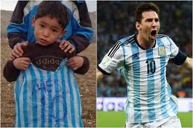 Lionel andrés messi (spanish pronunciation: The Kid Who Wore The Messi Plastic Bag Shirt Is Going To Meet His Hero