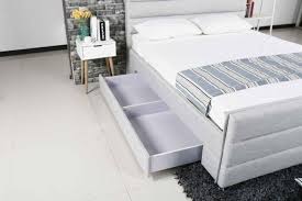Interior Design Lit Avec Rangement 160x200 Lit Contemporain En Tissu Beige Avec Rang Ensemble Chambre A Coucher Meuble Salle De Bain Chambre A Coucher Pas Cher