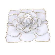 Not available at clybourn place. Better Homes And Gardens Outdoor 15in Metal White Flower Wall Art Walmart Com Walmart Com