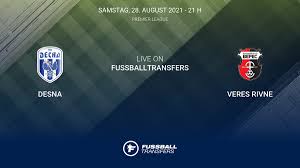 175 тыс € 4,20 млн €. Desna Vs Veres Rivne 6 Spieltag Premier League 2021 2022 28 8 Im Liveticker