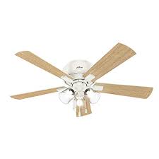 Low profile iii 52 in. Buy Hunter Crestfield Indoor Low Profile Ceiling Fan With Led Light And Pull Chain Control 52 Fresh White Online In Vietnam B07f6wdsrh