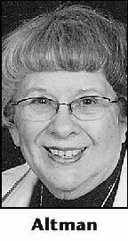 BETTE ALTMAN Obituary (2012)