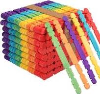Amazon.com: 1200 PCS Colorful Sawtooth Wood Craft Sticks ...