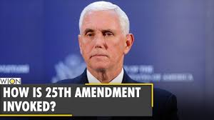 A 25th amendment letter was drafted but not transmitted. Is 25th Amendment The Quickest Way To Remove Donald Trump From Office Potus Mike Pence U S Youtube
