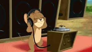 Perfect for sticker, design element, invitations, social media post and all your creative projects. Listening To Music Gif Listeningtomusic Jerry Discover Share Gifs Gifs Gif Animasi