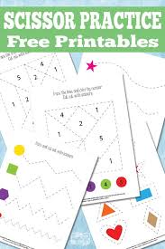 Simple Scissor Practice Printables Scissor Skills Preschool Scissor Practice Scissor Skills