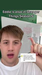 Eddie Munson Alive Theory in Stranger Things Season 5 Revealed