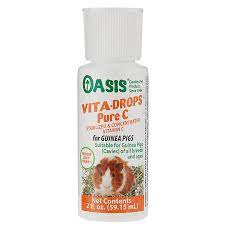 Info on guinea pig vitamin c. Oasis Vita Drops Pure C Trade High Potency Guinea Pig Vitamin C Supplement Small Pet Vitamins Supplements Petsmart