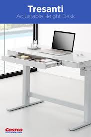 Update Your Work Space With This Contemporary Yet Functional Adjustable Height Desk Adjustable Height Desk Desk Home Decor
