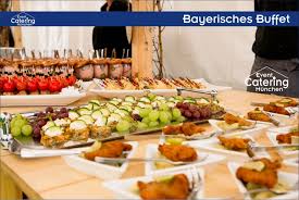 Nachfolgend finden sie einige beispielhafte menüvorschläge. Bayerisches Buffet