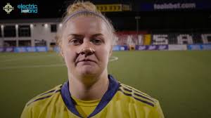 Northern Ireland goalkeeper Becky Flaherty puts in Player of the Match  performance against Wales