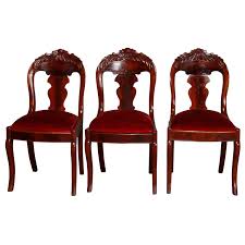3564 x 1437 jpeg 600 кб. Six Antique American Empire Carved Flame Mahogany Gondola Dining Chairs At 1stdibs