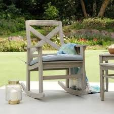 Camdenton Rocking Chair With Cushions In 2020 Rocking Chair Porch Patio Rocking Chairs Outdoor Rocking Chairs