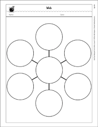 Web Graphic Organizer Printable Graphic Organizers