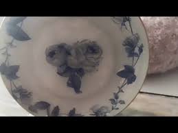 decoupage sur verre ديكوباج على الزجاج decoupage tableware plates