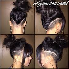 Undercut Over The Ear Hair Styles Undercut Long Hair Shaved Hair