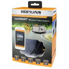 Portable wireless trailer camera system. Hopkins Vuesmart Wireless Trailer Camera 50050 Blain S Farm Fleet