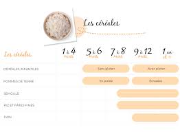 Si bébé a plus de 9 mois, il sera capable de prendre les aliments en faisant la pince, les aliments pourront donc être coupés plus petits. Tableau De La Diversification Alimentaire De Bebe