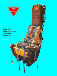 Type 1cn Canberra Ejection Seat Ejection Seat English Electric Canberra Pilot Seats