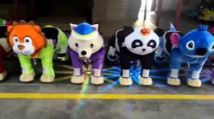 All the kids are happy riding on hansel plush motorized animals. China Indoor Plush Animal Ride On Toys Riding Animals For Shopping Mall China Animal Ride And Ride On Car Price