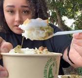 Poi is Hawaii’s traditional dish made from pounded (sometimes fermented),  taro root 💜✨, #fyp #foodie #goodeats #hawaii #travel