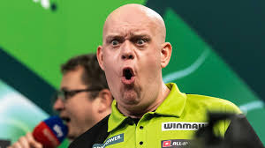 World Darts Championship: Michael van Gerwen races into third round as  Stephen Bunting also wins