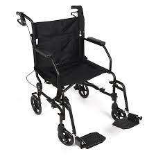 Equate Lightweight Transport Wheelchair Folding Transport Chair Swing Away Footrests 300 Lb Weight Capacity Black Frame Walmart Com Walmart Com