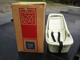 Gm Infant Love Seat 1976 With Box Vintage Baby Gear Baby Car Seats Car Seats