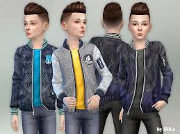 Lillka S Designer Jacket For Children 02 Sims 4 Cc Kids Clothing Sims 4 Clothing Sims 4 Children