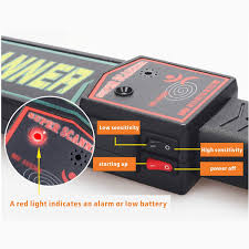 Shop with afterpay on eligible items. Amazon Com Small Handheld Metal Detector Security Wand Safety Bars Portable Battery Powered Adjustable Sensitivity Sound Vibration Alarms Security Scanner Detects Weapons Knives Screw Garden Outdoor