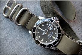 Leather watch strap for apple watch. The G10 Nato Watch Strap Military Bond Nato Strap