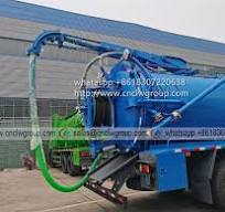 ISUZU GIGA 10 Wheel 16000 liter High Pressure Jetting Vacuum Sewage Suction  Truck